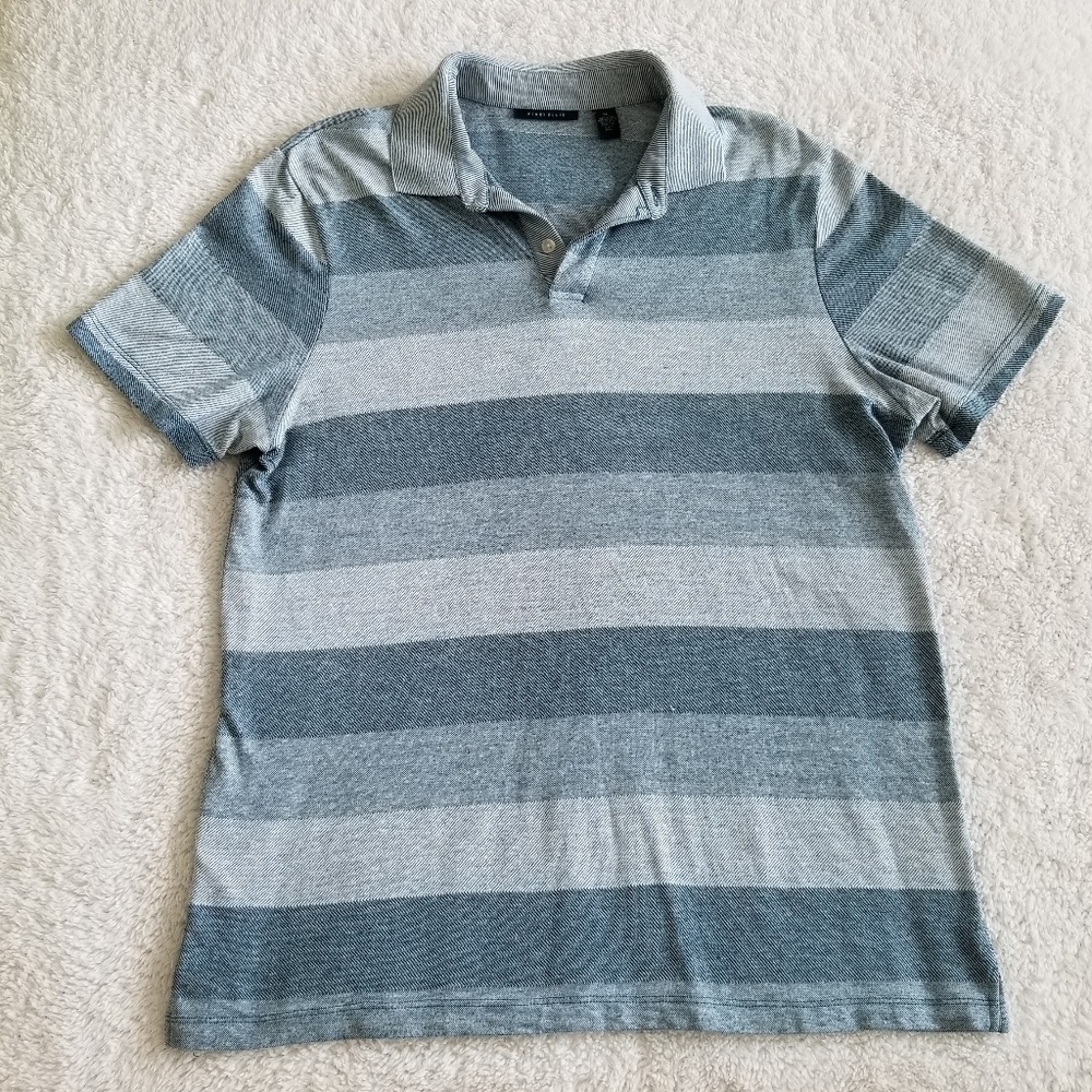 Perry Ellis Turquoise Polo Shirt